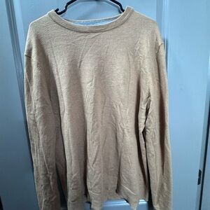 Old Navy Tan and Maroon Sweaters
